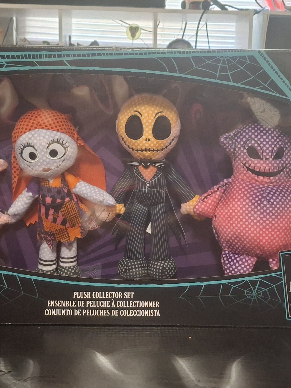 Disney The Nightmare Before Christmas Plush Set - Orange, Black & Purple